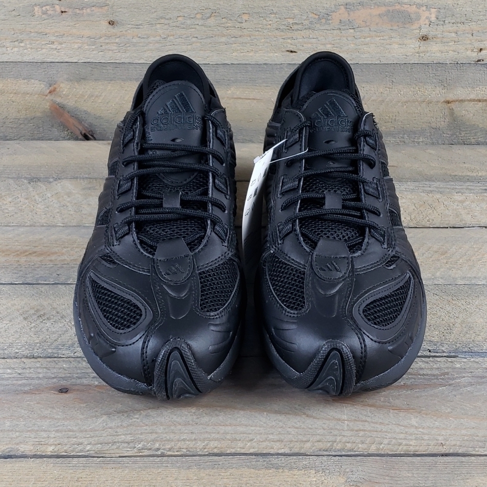 adidas Men's FYW Originals Triple Black Torsion Sneakers - Picture 4 of 9